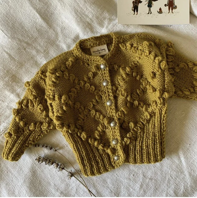 HERITAGE CARDIGAN SUNRISE Wunderlang